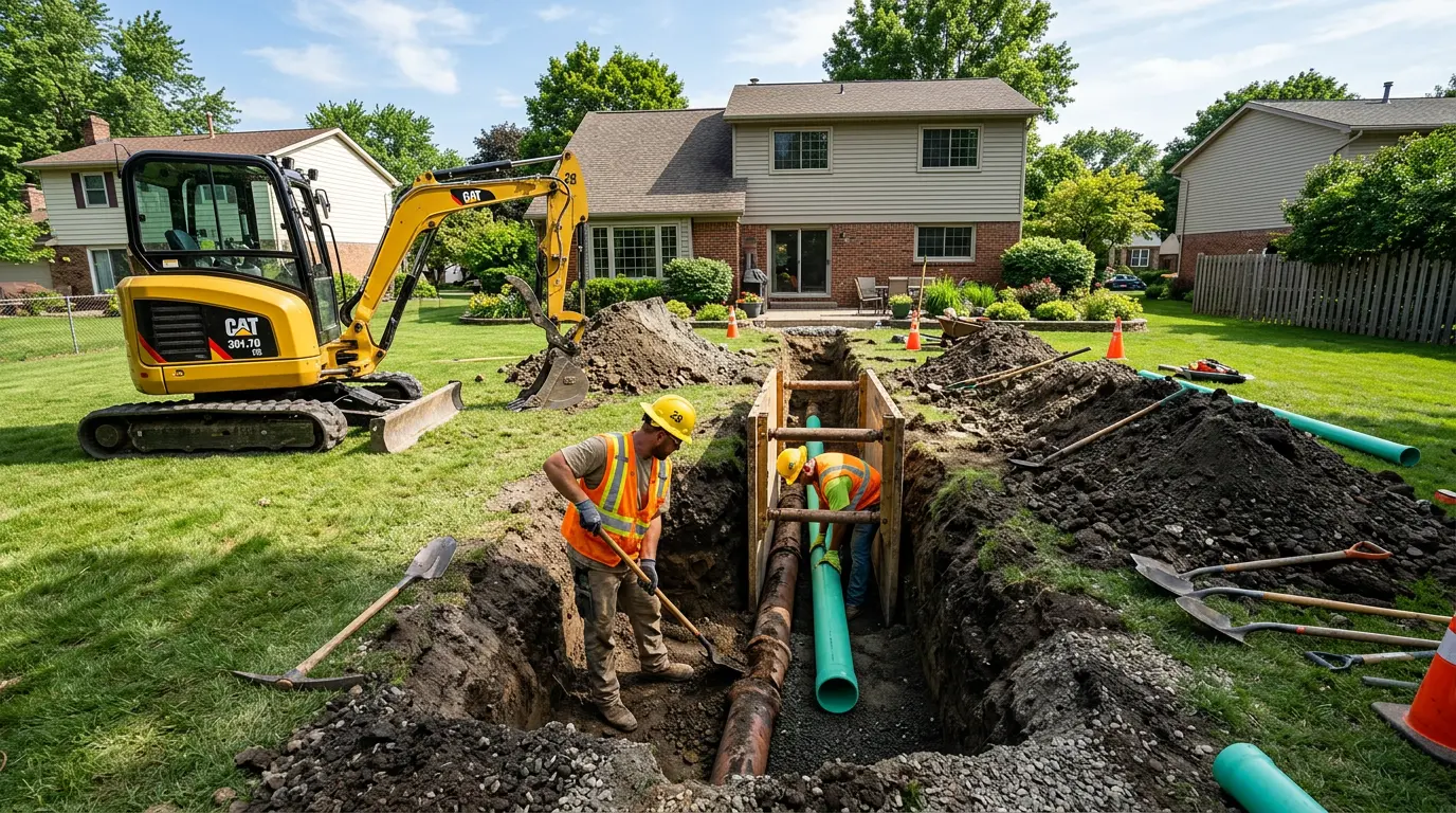 Sewer Line Installation in Parker, FL